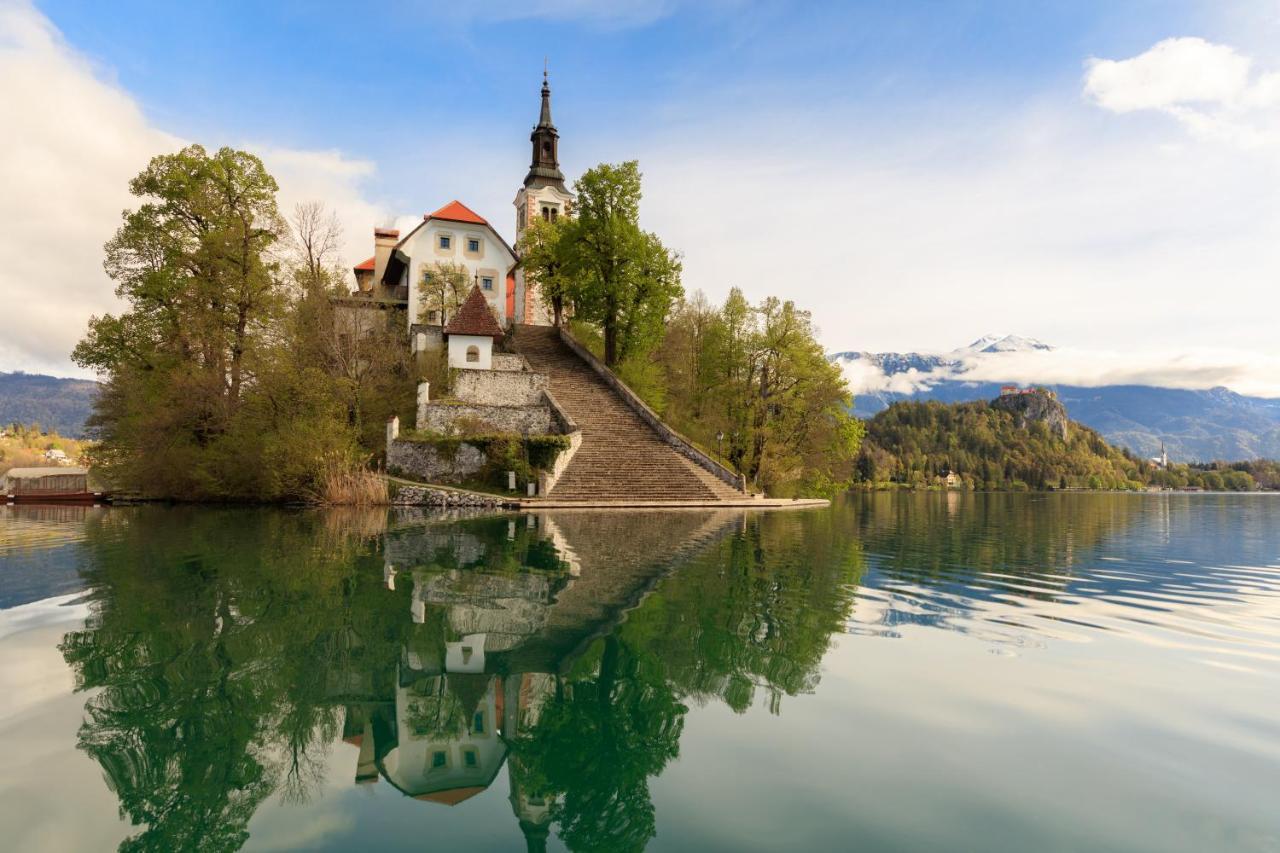 Lake House Sebanc Bled Bagian luar foto