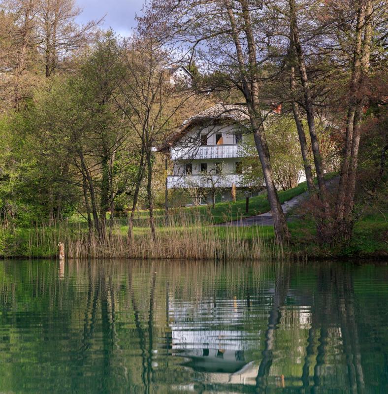 Lake House Sebanc Bled Bagian luar foto