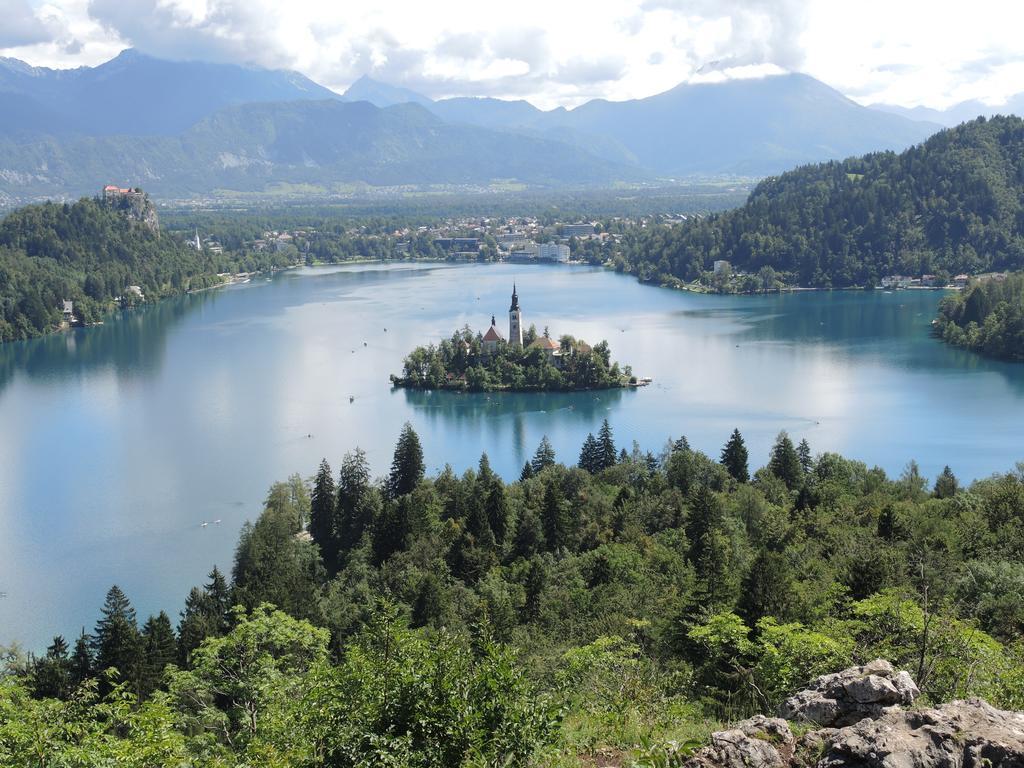 Lake House Sebanc Bled Bagian luar foto